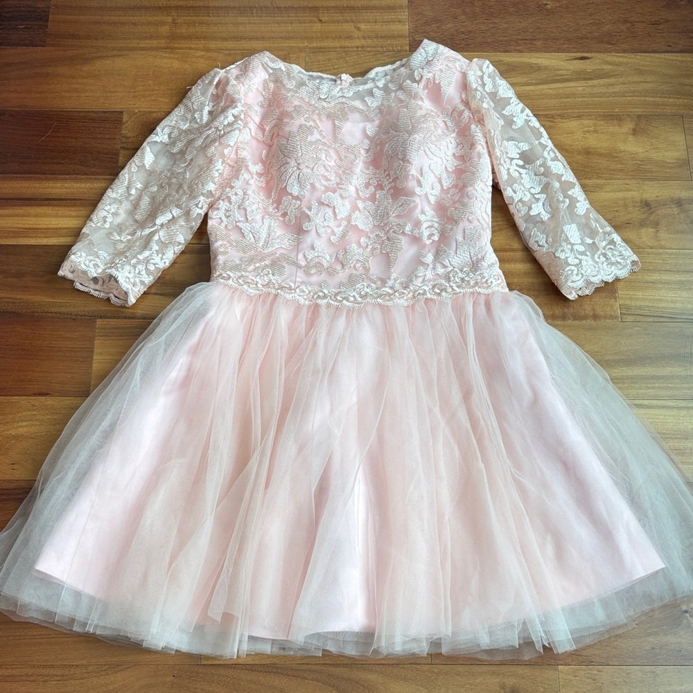 Pink tulle formal